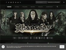 Tablet Screenshot of ltrhapsody.com